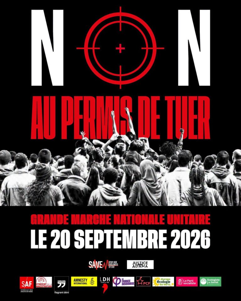 Non au permis de tuer