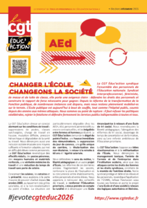 AED : vote et fais voter pour la CGT éduc&rsquo;action !