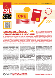 CPE : vote et fais voter pour la CGT éduc&rsquo;action !