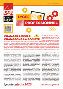 PLP : vote et fais voter pour la CGT éduc&rsquo;action !