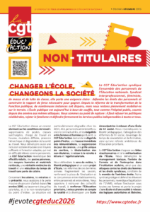 Contractuel-le : vote et fais voter pour la CGT éduc&rsquo;action !