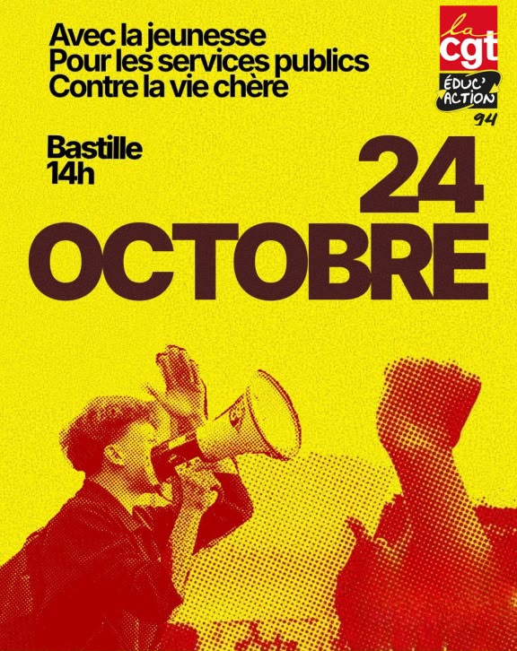 Avec la jeunesse Pour les services publics contre la vie chere